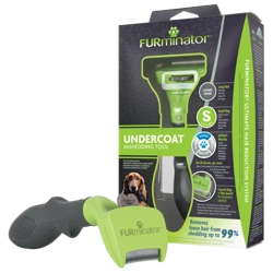 FURMINATOR Instrument de pieptănat subparul pentru câini de talie mică cu păr lung