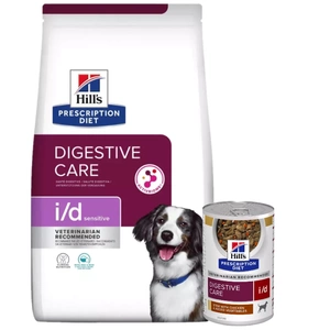 HILL'S PD Prescription Diet Canine i/d Sensitive 12kg+HILL'S PD Prescription Diet Canine i/d gulaș 354g - cutie GRATUITĂ!