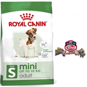 ROYAL CANIN Mini Adult 8kg+Pet Nova Funie de bumbac 17cm