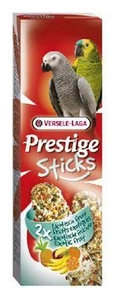 VERSELE LAGA Prestige Sticks Parrots Exotic Fruit 140g - flacoane cu fructe exotice pentru papagali mari