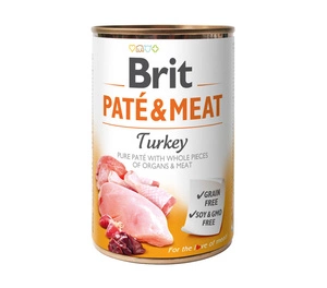 BRIT PATE &amp; CARNE DE CURCAN 400 g