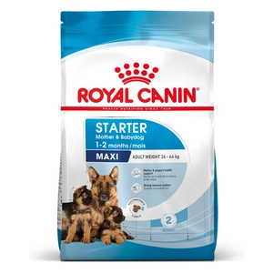 ROYAL CANIN Maxi Starter Mother&Babydog 15kg+ 12szt Starter Mousse Mother & Babydog 195g GRATUIT!