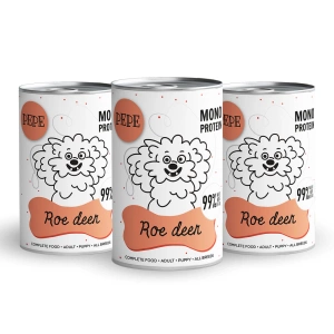 PEPE MONO PROTEIN Căprioară (sarna) 3x400g