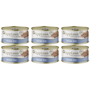 APPLAWS Ocean Pește în bulion de conserve 6x70g