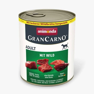 ANIMONDA GranCarno Adult Dog aromă: Carne de vânat 800 g