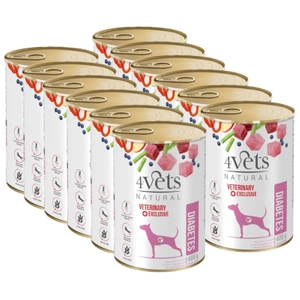 4Vets Diabet canin 12x400g