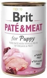 Brit Pate & Meat Puppy Pui și curcan 400g