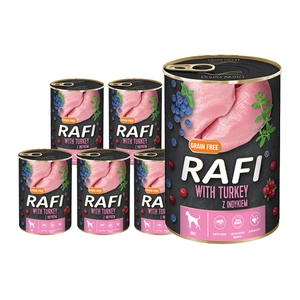 Valea Noteć Rafi cu curcan 6x800g