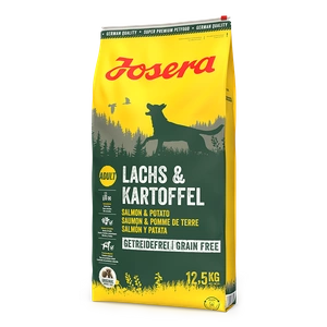 JOSERA Somon și cartofi - fără cereale 12,5kg