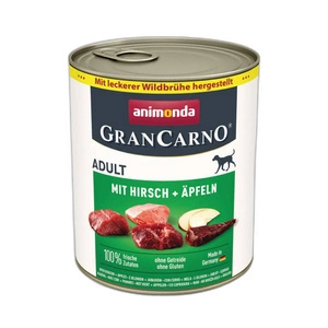ANIMONDA GranCarno Adult aromă pentru câini: căprioară + măr 800g