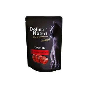 Dolina Noteci Premium Pentru pisici sterilizate Cu carne de vită 85g