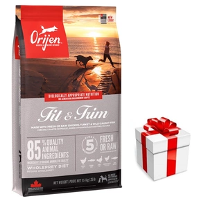 ORIJEN Fit & Trim Dog 6kg + SURPRIZĂ PENTRU CÂINELE TĂU