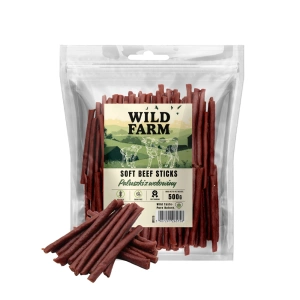 WILD FARM bețișoare de vită 500g tratează câinii