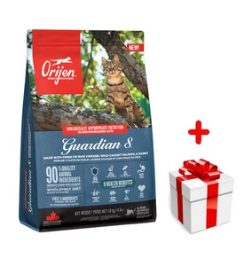 ORIJEN Guardian 8 Cat 1,8 kg + surpriză GRATUITĂ pentru pisica ta!