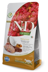 Farmina N&amp;D Quinoa Feline Skin&amp;Coat Quail 300g