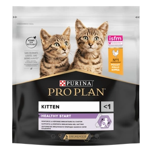 PRO PLAN Kitten Healthy Start Hrană pentru pisoi bogată în pui 400 g