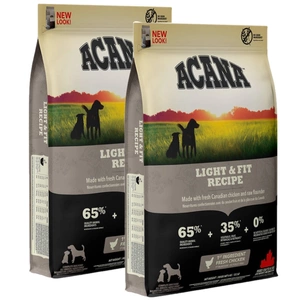 Acana Heritage Light & Fit Dog 2x6kg
