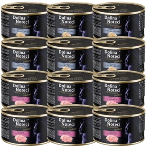 DOLINA NOTECI Premium Sterilizat pentru pisici MIX DE AROME 12x185g