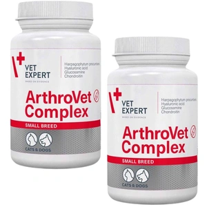 VETEXPERT Arthrovet HA Complex Mici Rasă și Pisici 2x60 Capsule