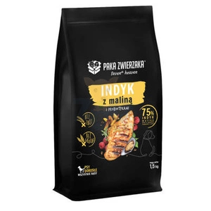 Paka Zwierzaka - Seventh heaven - Curcan cu zmeură (turkey & raspberry) 1,5kg