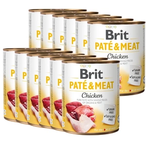 Brit Pate & Carne cu Pui 12x800g
