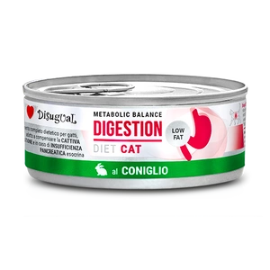 Disugual Hrană umedă pentru pisici Veterinary DIGESTION Iepure (adult) 85g
