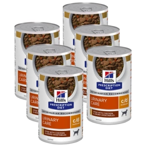 HILL'S PD Prescription Diet Canine c/d gulaș 6x354g