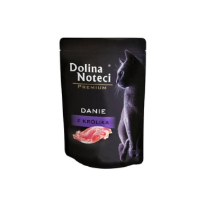 Dolina Noteci Farfurie Premium pentru iepure - pentru pisici adulte 85g