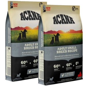Acana Heritage Adult Rase mici 2x6kg