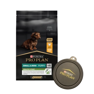 PRO PLAN Healthy Start Small & Mini Puppy Hrană pentru căței bogată în pui 7kg + Bol GRATUIT!!!