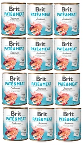 Brit Pate & Meat Salmon 12x800g
