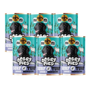 Good Dog Somon și miel 6x400g