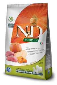 Farmina N&D Pumpkin Grain Free Canine Adult Medium&Maxi Boar&Apple 12kg