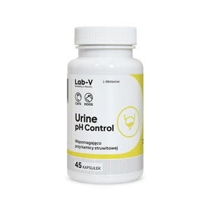 Lab-v Urine pH Control – Suport pentru câini și pisici în cazurile de urolitiază cu struvit, 45 capsule