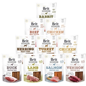 BRIT Snackuri Jerky Mega Set 10x80g