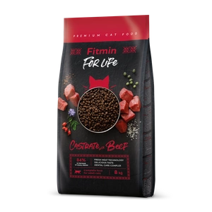 FITMIN Cat For Life Castrate Beef 8 kg