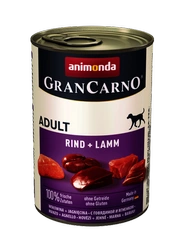 Animonda Grancarno Adult Dog Carne de vită + miel 400 g