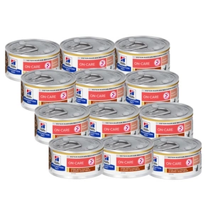 HILL'S PD Prescription Diet Feline On-Care Pui și legume în sos 12x82g