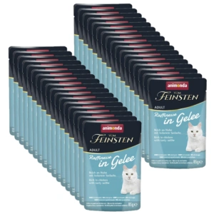 ANIMONDA Vom Feinsten Raffinesse pui cu cârnați negri în jeleu 36x85 g