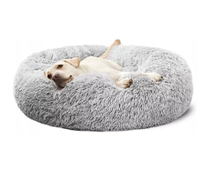 NUXIE® Câine pat pisică păros pat 65cm xxl