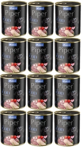 DOLINA NOTECI Piper pentru câini cu cod și roșii 12x800g