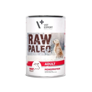 Vetexpert Raw Paleo Adult Carne de vită 400g - conserve carne de vită