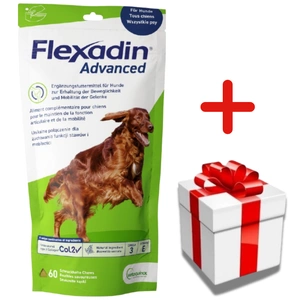 VETOQUINOL Flexadin Advanced Hrană Dietetică Complementară pentru Câini 180g (60 de mușcături) + SURPRIZĂ PENTRU CÂINI