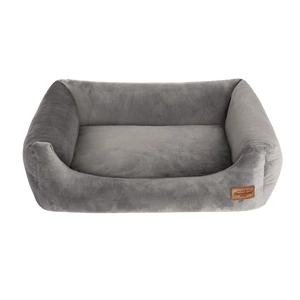 RECOBED Kanapa Welurove szara S 65x50cm