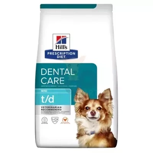 Hill's PD Prescription Diet Canine t/d Mini Dental Care Pui 3kg