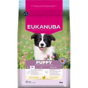 EUKANUBA Growing Puppy Medium Breed Chicken 3 kg