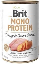 Brit Mono Protein cu curcan și cartofi dulci 400g