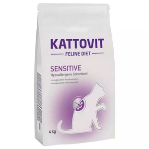 Kattovit Sensitive 4kg hrană uscată