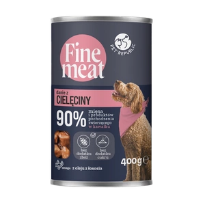 PetRepublic Fine Meat Fine Meat 400g de carne de vițel pentru câini