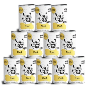 PEPE MONO PROTEIN Carne de porc (porc) 12x400g